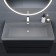 Quartz shell Uperwood Classic Quartz, 100 cm, gray matte, concrete