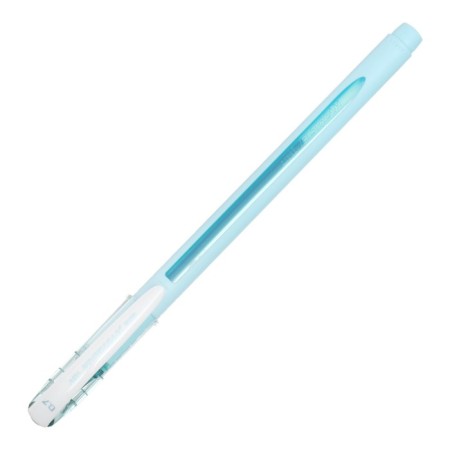 A set of ballpoint pens UNI JetStream SX-101-07FL, 0.7 mm, blue rod, turquoise case, 3 pieces-2