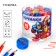 Plastic grinder "Round", mix, avengers