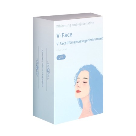 Massager for correction of the chin LEM-36, microcurrent, vibration, from the battery, white-10