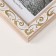 Photo frame Plastic 10x15 cm "Golden Binding on White" 1x12.8x17.8 cm