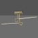 Ceiling chandelier Mantra Cinto, LED, 1600LM, 3000K, 960x85x360 mm, antique bronze color
