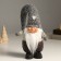 Interior doll "Santa Claus in a long gray cap with a heart" 48 cm