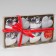 Set of jewelry plastic 8 pcs "Romance" 6 cm, silver