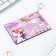 Key keychain wooden designer "Unicorn", 7 x 6.6 cm