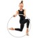 Hoop for rhythmic gymnastics Grace Dance, professional, d = 60 cm, white color