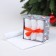 A set of terry towels "Penguins" 30x30 cm - 3 pcs, cotton 340g/m2