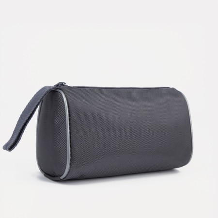 Lightning cosmetic bag, gray color