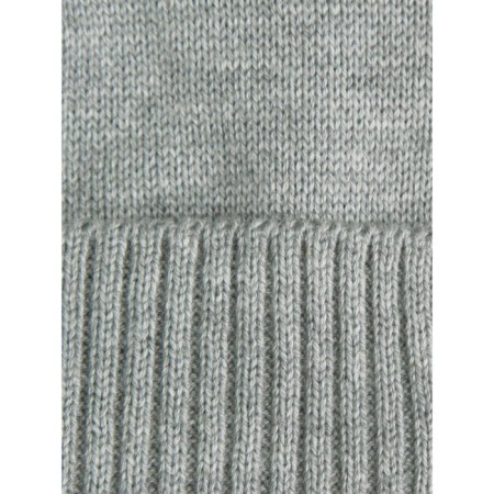 A cap on ties with ears Children's Amarobaby Pure Love Bear, with a lining, size 46-48 cm, color gray color-4