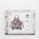 Apron "Ethel" Kitchen Collection 60x70 cm cm, 100% cotton, sarzha 190 g/m2