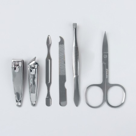 Manicure set "Flower Garden", 6 items, multi -colored-4