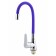 FAUZT FZS-822-P101 kitchen mixer, single-leaf, excess length 200 mm, chrome/purple 762769