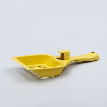 A scoop for a cat toilet 22.5 x 9.5 x 4 cm, light yellow-1
