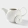 Porcelain teapot with heating on the bamboo stand Bellatenero “Strips”, 850 ml, white color