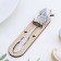 Spoon Named, tea, with an engraving "Dmitry", h = 14