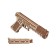 A prefabricated model of wood "Pistol Defender"