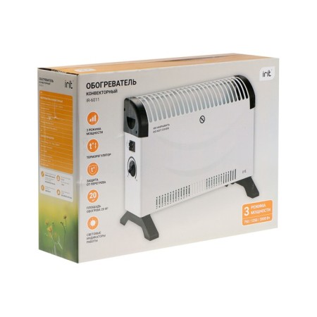 IRIT IR-6011 heater, convector, 2000 watts, 3 modes, 20 m², white-2
