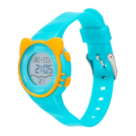 Watch of Berrier Electronic, D-3.8 cm, alarm clock, calendar, strap L-22CM, 3ATM-2