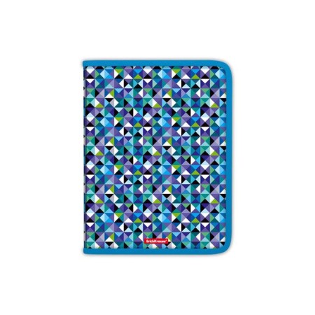A4 Erichkrause Cubes, 550 μm, 1 compartment, plastic, plastic, on a zipper