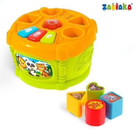Developing toy "Musical Sorter", sound, color mix-1