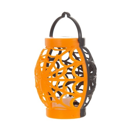 Spout "Web" LED RGB 3XAG10 Orange black 6x6x9 cm Risalux-5