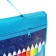 A4 labor folder, PVC textiles, with handles, folding, on Velcro, with a filling of 10 items, calligrata, PTR-10, "pencils"