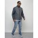 Male spring jacket, size 50, dark gray color