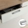 Furniture bracket RS1402, m/o = 192, graphite color