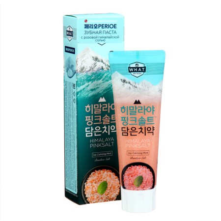 PARIOE HIMAlaya Pink Salt Ice Calming Mint, with Himalayan salt, 100 g