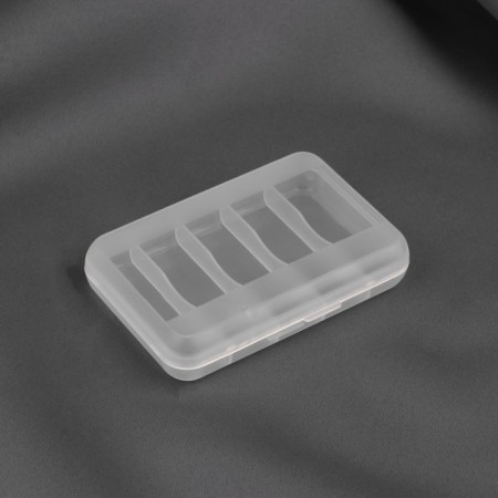 Organizer for needlework, 5 departments, 8.1 × 5.5 × 1.7 cm, the color is transparent-1