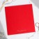 Wedding invitation: laser cutting, red color, 15 x 15 cm.