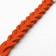 Collar leather weaved, 1.2 x 36 cm, Osh 20-30 cm, red