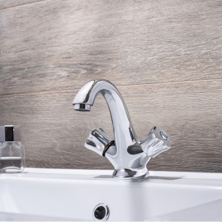 Mixer for the Sink "RMS" SL116-161, two-toll, zinc, chrome-1