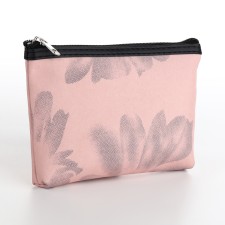 Косметичка простая Шарм, 20*3*12, отд на молнии, розовый