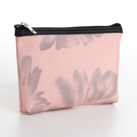 Cosmetic bag simple charm, 20*3*12, lightning department, pink