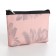 Cosmetic bag simple charm, 20*3*12, lightning department, pink