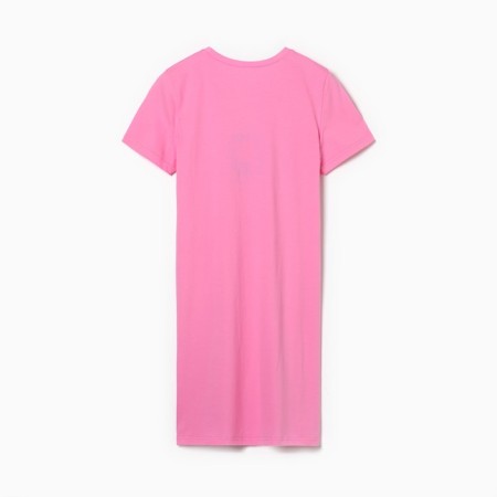 Homemade dress, pink color, size 50-4
