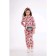 A set of pullover and trousers for girls, height 104 cm, color multicolor