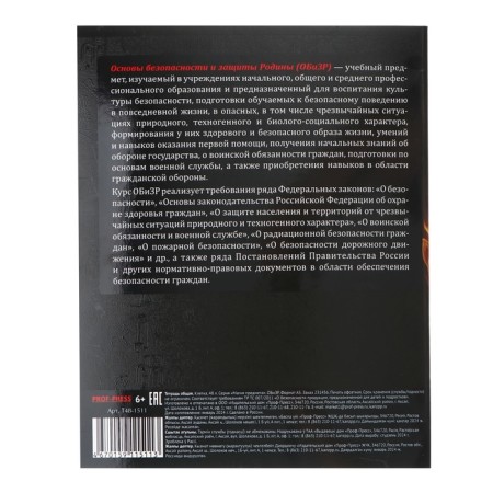 A notebook “Magic”, 48 sheets in the “Obituzr” cage, covered cardboard, cold foil, twin varnish, offset block-4