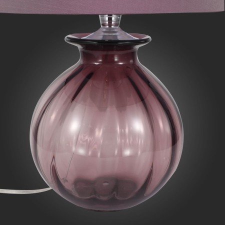 ST LUCE bedside lamp. SL968.604.01. Ampolla. 1x60 W, E27, 35x35x54 cm, chromium color, purple-3