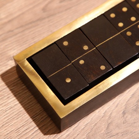 Game table "Domino" in a box of 20x7x3 cm, mane-5