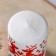 New Year's Candle-Cylinder "Scandinavian patterns. Olenenok", 6x10 cm, 30 hours, 227 g