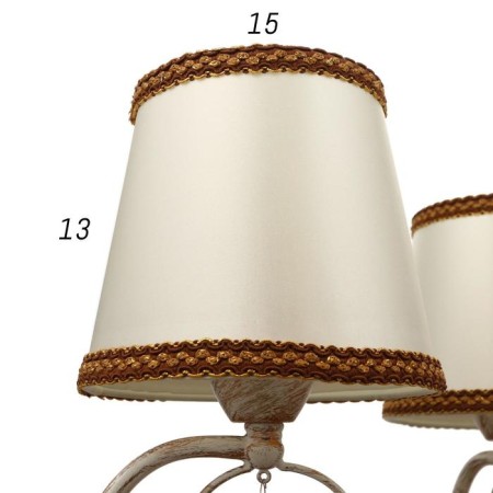 Vilora chandelier 5x40W E14 white 58x58x76 cm Bayerlux-5