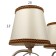 Vilora chandelier 5x40W E14 white 58x58x76 cm Bayerlux