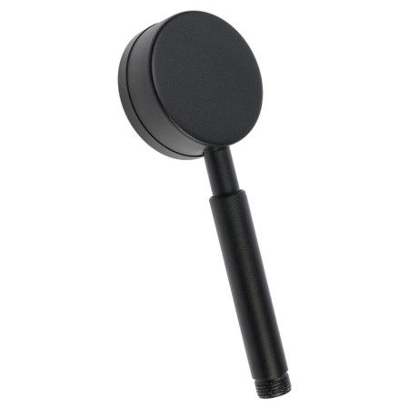 Shower watering can Zein Z058, 1 mode, d = 80 mm, microdulatory, stainless steel, black-3