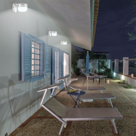 Landscape wall lamp NOVOTECH. Opal, 12W, LED, 125x175x125 mm, white color-2