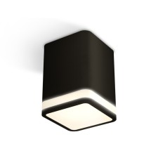 Ambrella Light Acrylic lamp, XS7813020, MR16 GU5.3, GU10 LED 10 W, color black sand, white matte