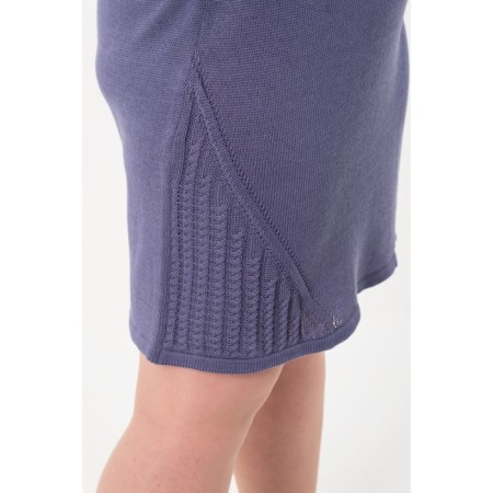 Women's dress, size 56, blue color-4