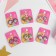 Clips children's “chosen” unicorns shiny, mix drawing, mix color