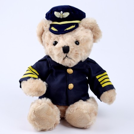 Soft toy "Little Friend", Bear pilot-2